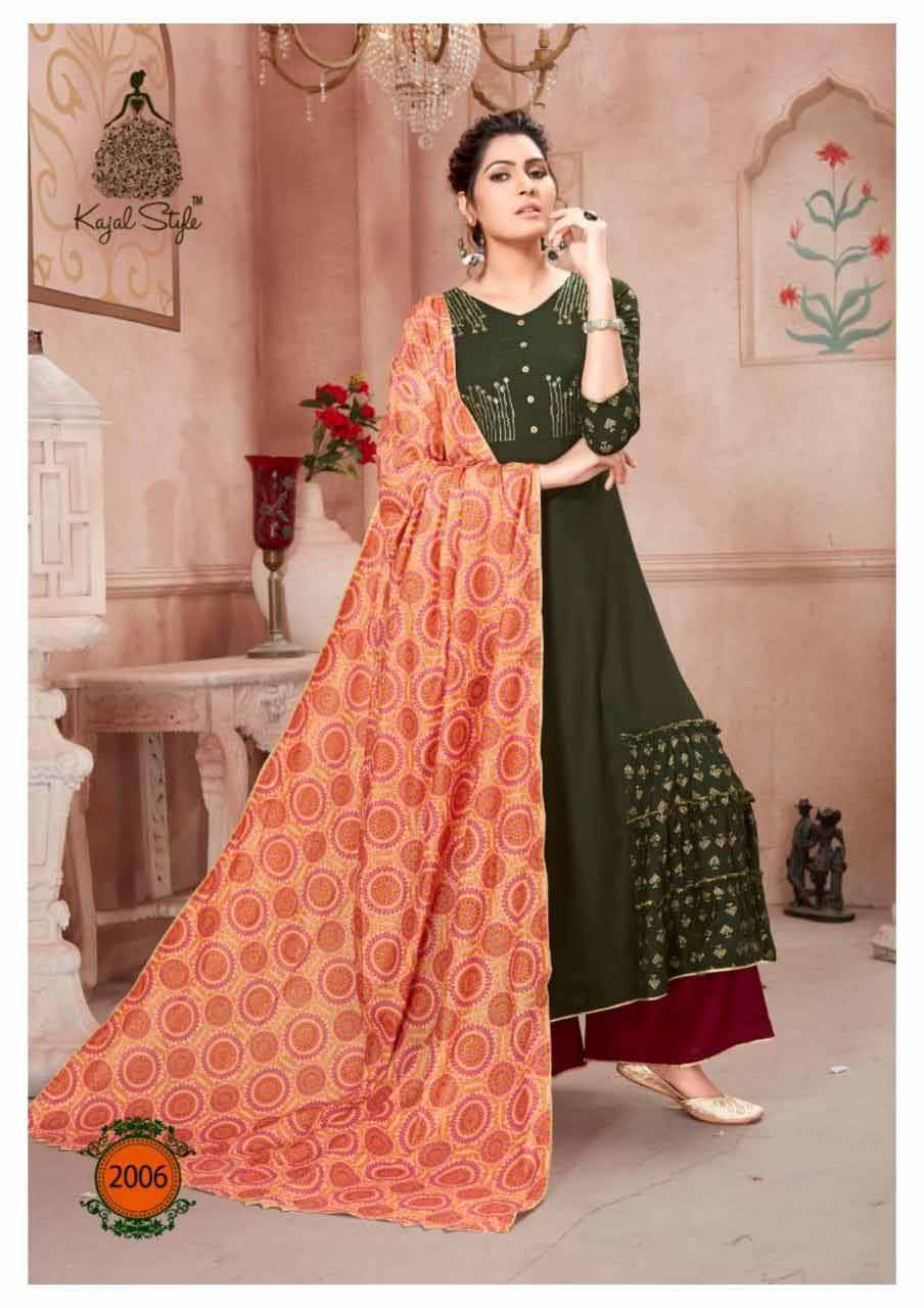 Kajal Style Gulzar Vol-2 Rayon Kurti Manufacturer Kajal Style Gulzar Vol-2 Rayon Kurti Manufacturer